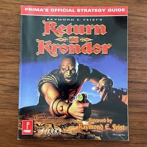 Return to Krondor Prima Strategy Guide Book